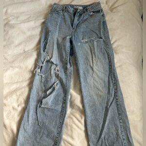 Garage ripped jeans